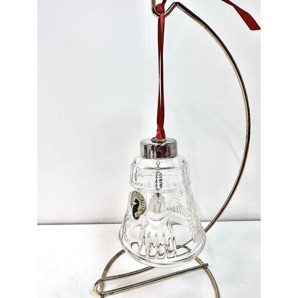 Waterford Crystal MILLENNIUM BELL ORNAMENT Made in Germany Hand Cut - Picture 2 of 14